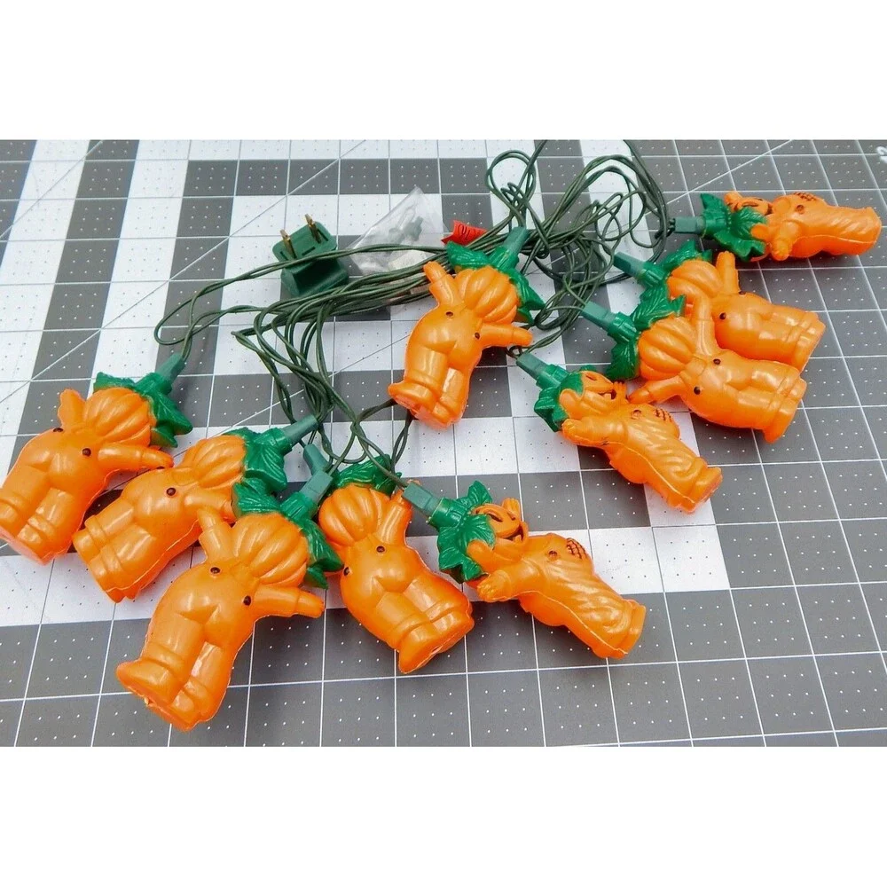 House of Lloyd Jack the Scarecrow Blow Mold String Light Set 10 In A Box